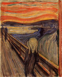The Scream by Edvard Munch 1893 Nasjonalgalleriet