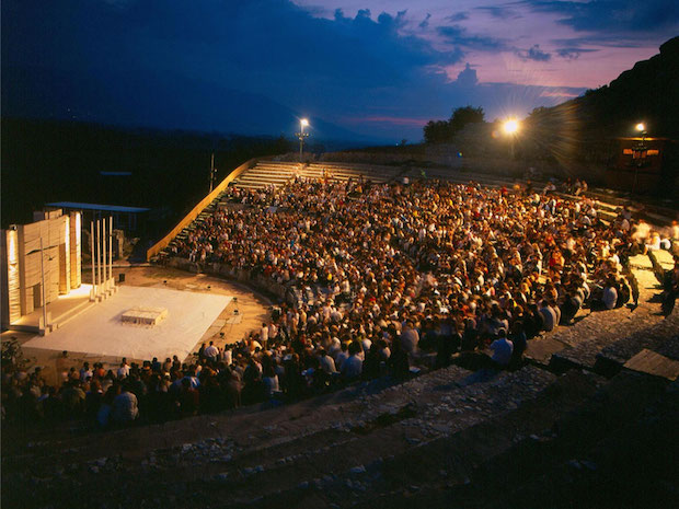filippoi ancient theater